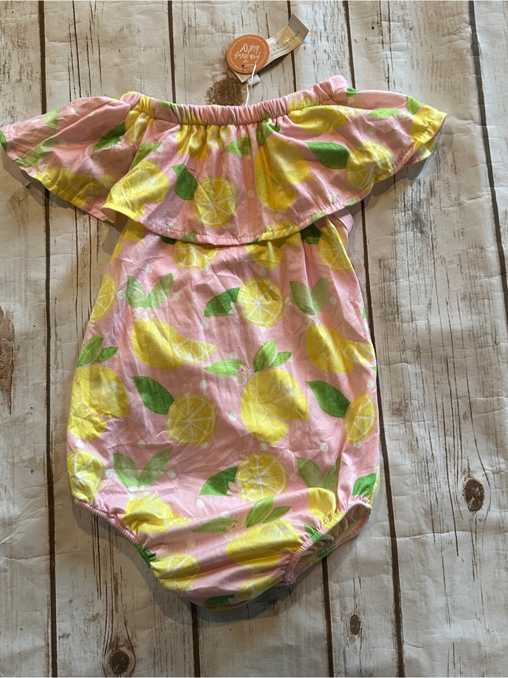Baileys blossoms romper nwt 5t